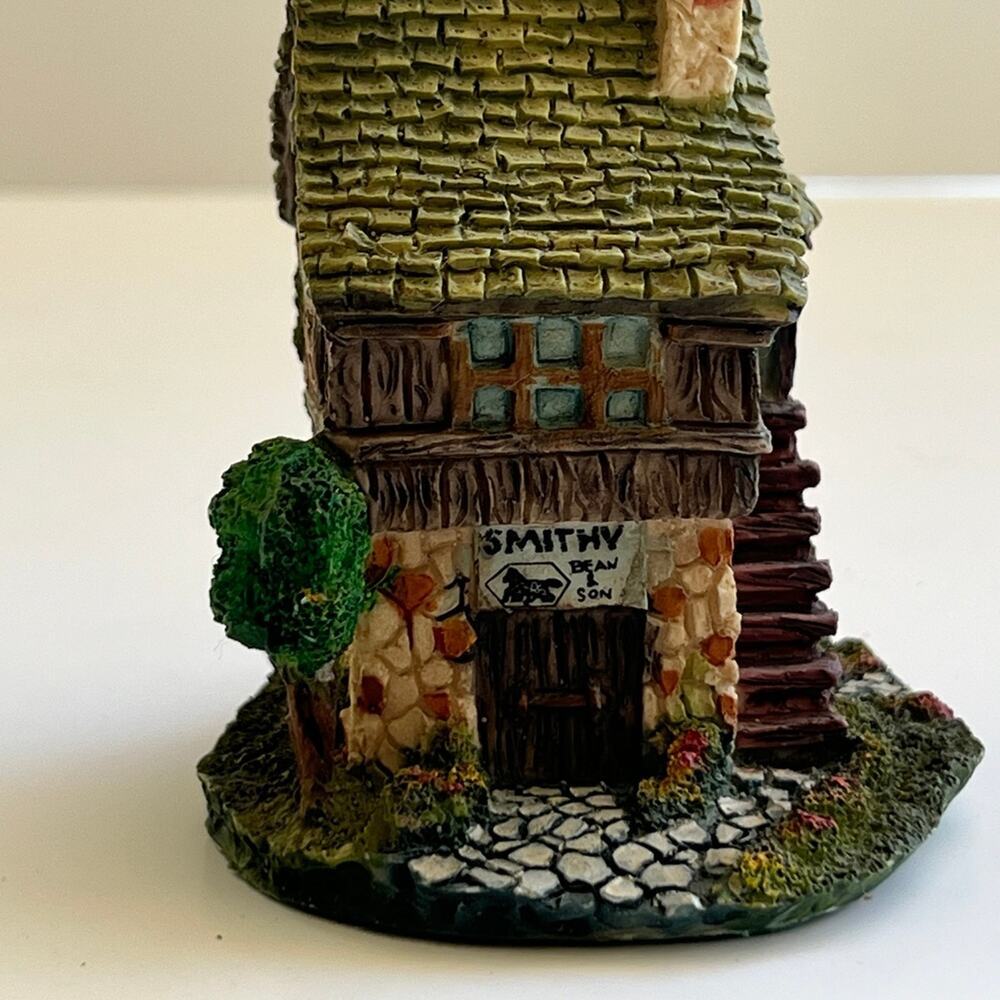 Vintage  Dickens Village miniatures” Smithy, Bean and Son”
